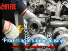 Processamento do invólucro da turbina