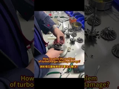 Como resolver o problema de rolamentos de turbocompressores danificados?