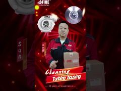 Limpeza da carcaça da turbina