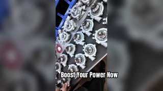 Turbocompressores de alta qualidade foram finalizados!