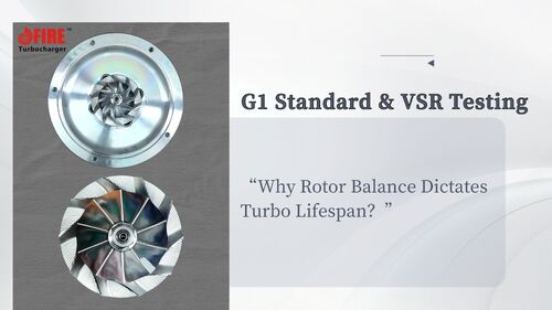 Latest company news about Por que o Equilíbrio do Rotor Determina a Vida Útil do Turbo: Compreendendo o Padrão G1 e os Testes VSR